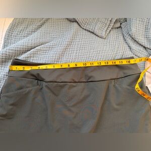 Adidas Olive Green Performance Skort